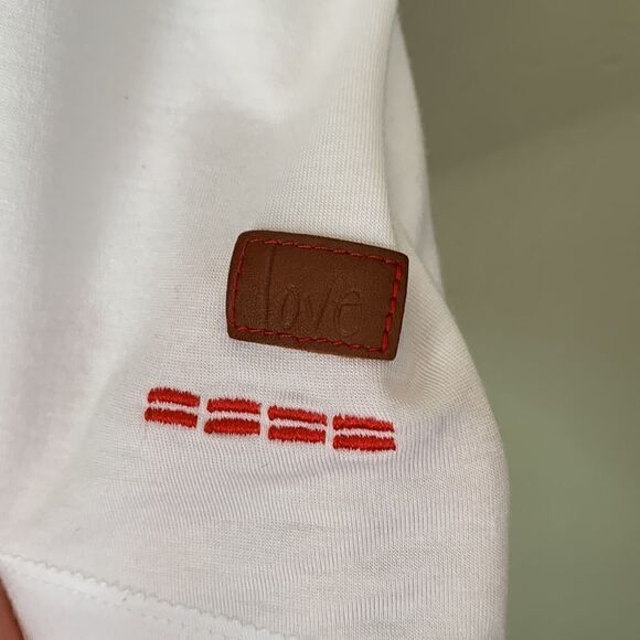 Peace Love World I Love Brunch Oversized Tee - Picture 4 of 8